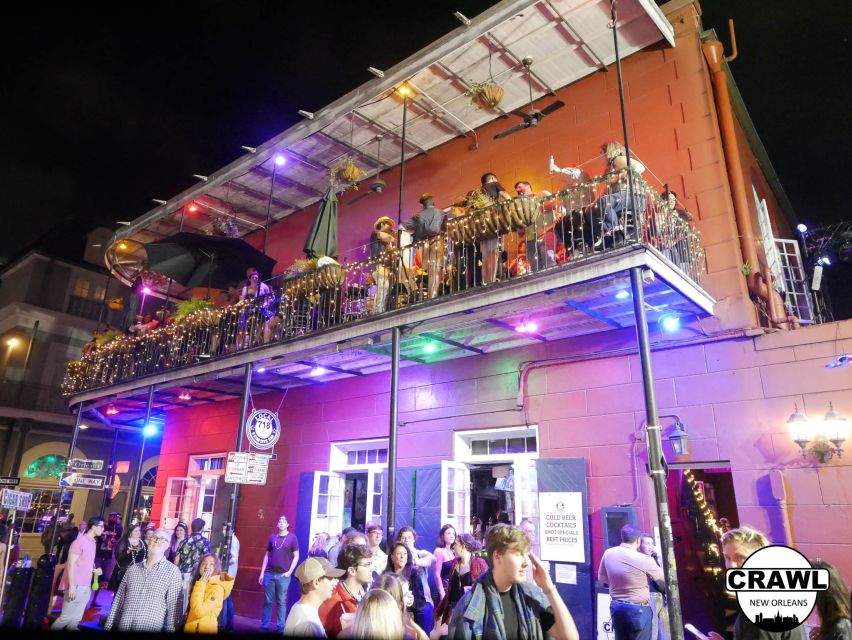 New Orleans: VIP Bar and Club Crawl Tour with Free Shots - What the mixed rating tells you