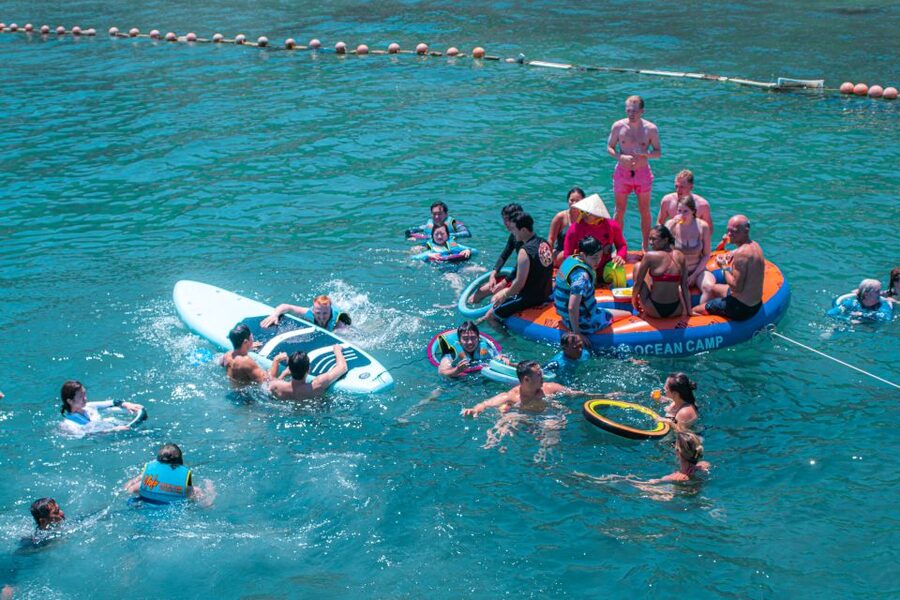 Nha Trang: Coral Reef Snorkeling and Floating Bar Party - Brunch before the main party
