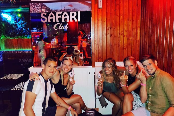 Nightlife Tour - Barcelona Bar Crawl with Flamingos - Four nightlife venues, with a final stop in Eixample