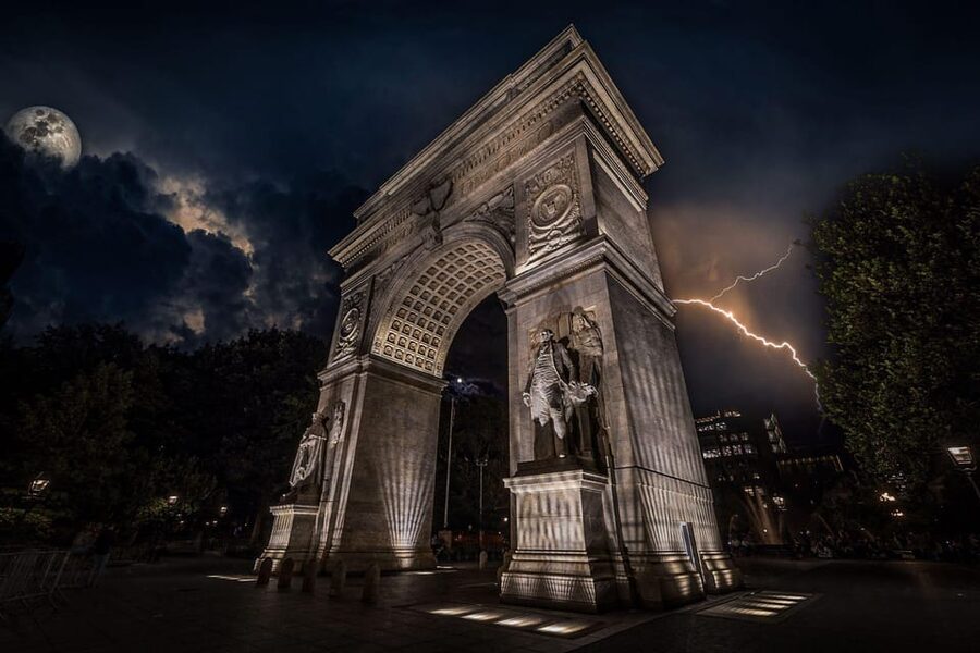 NYC: Boos & Booze Haunted Pub Crawl - The Hangman’s Elm and Jefferson Market Library