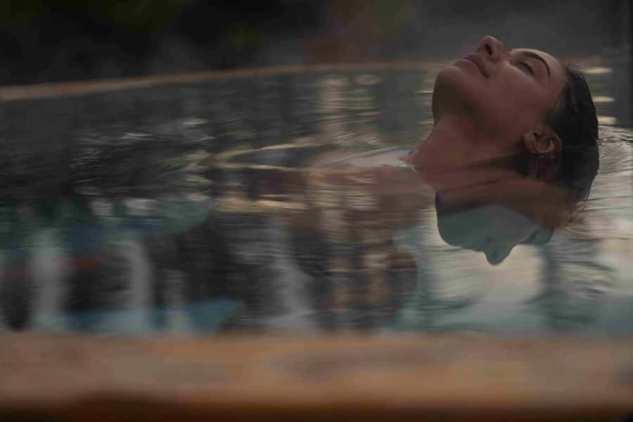Ōpuke Thermal Pools: Adults-Only Entry with Swim Up Bar - A quiet pool day in Methven