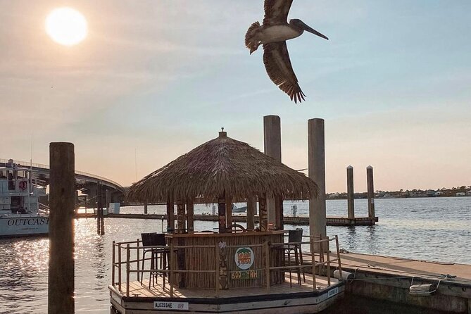 Orange Beach 90-Minute Sunset Cruise on a Tiki Bar - What happens during the 90-minute route
