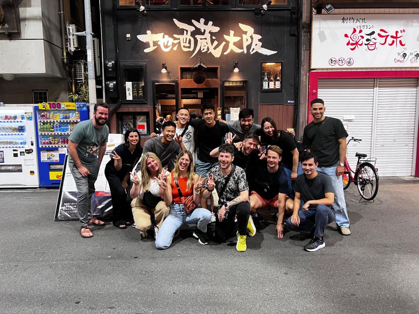 Osaka: Izakaya Bars Guided Walking Tour - Starting under the Glico sign in Dotonbori