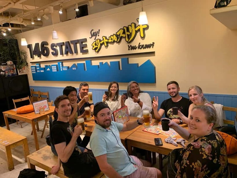Osaka: Namba Pub Bar Crawl with a Local Guide - Walking to Shinsaibashi