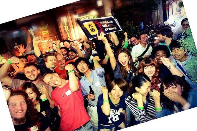 Osaka Pub Crawl and Nightlife Tour - Starting at Voyager Lounge Shinsaibashi at 7 pm