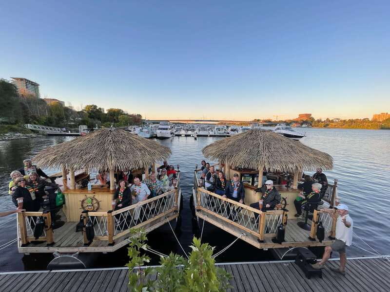 Ottawa: Floating Tiki Bar Cruise on the Ottawa River - What makes this floating tiki cruise special