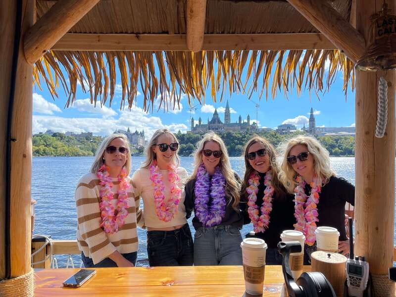 Ottawa: Floating Tiki Bar Cruise on the Ottawa River - The Ottawa River views from a tiki bar