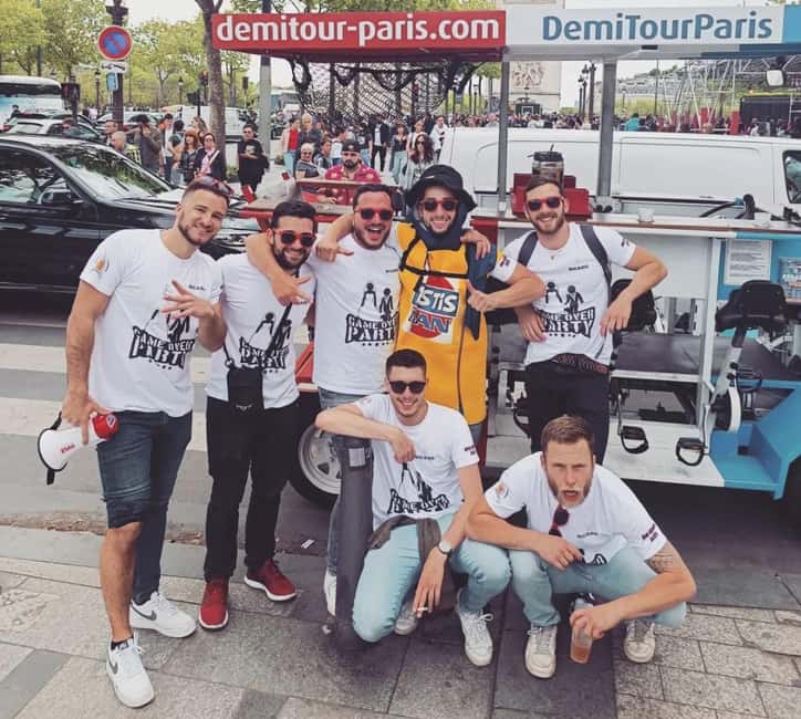 Paris: Beer Bike Bar With Drinks Included - A short ride with an unusually social format