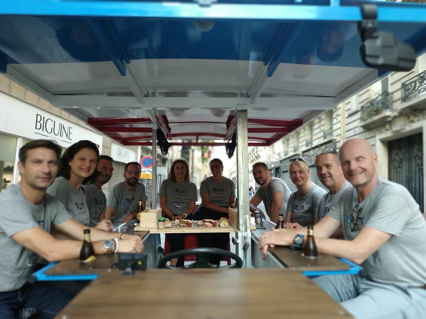 Paris: Beer Bike Bar With Drinks Included - Is $35 a good value?