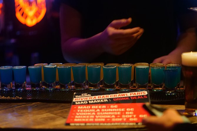 Paris Latin Quarter Pub Crawl Bars and Clubs - What the price really covers