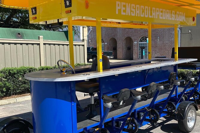 Party Bike Pub Crawl of Downtown Pensacola - Key points to know before you book