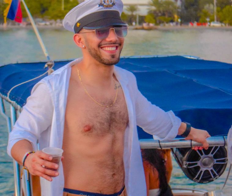 Party Boat in Cartagena Bay with NightClub Ticket - The sunset promise, with a small catch