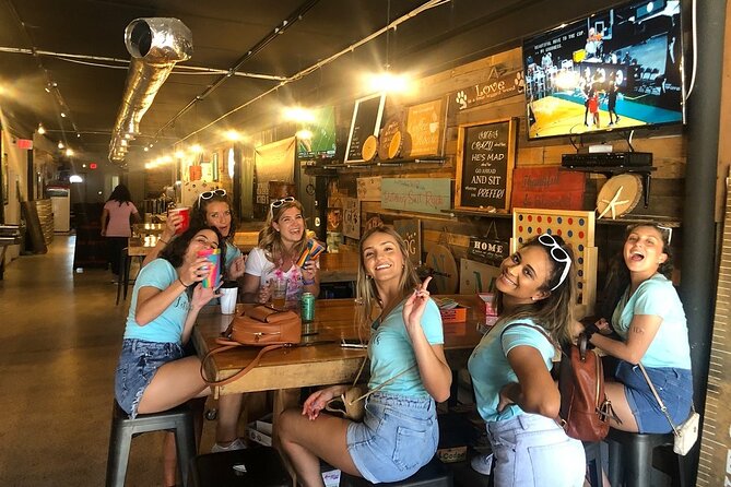 Party Bus Dive Bar Bus Crawl l - Townline Lounge, drinks beside the waterway