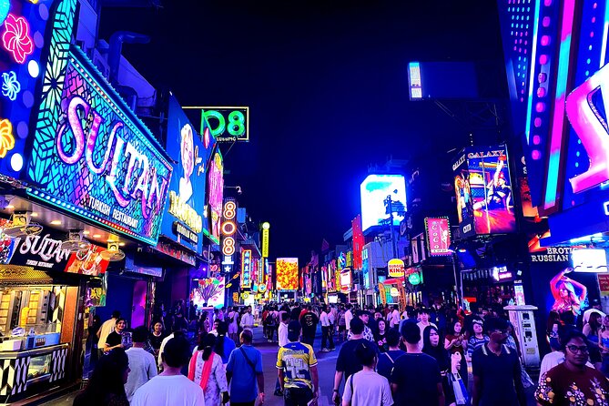 Pattaya: Rooftop, Nightclubs, Nightmarket & Walking Street - Key points at a glance