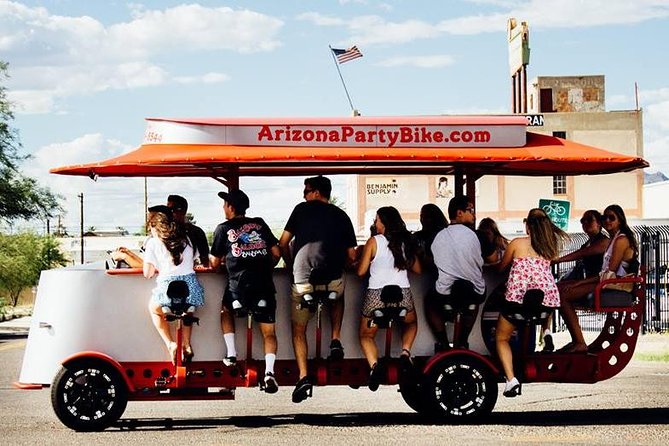 Pedal Bar Crawl of Old Town Scottsdale - What the Old Town ride is really like