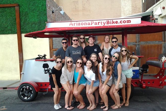 Pedal Bar Crawl of Old Town Scottsdale - Rockbar: your first 30-minute stop