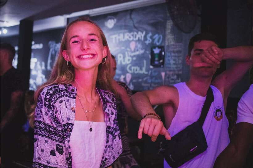 Phnom Penh Pub Crawl with Free Mad Monkey Singlet - Club Love from midnight onward