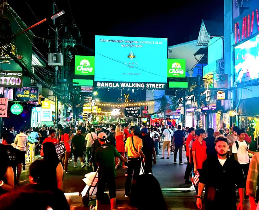 Phuket Nightlife Tour: Patong Bar & VIP Club Crawl Adventure - Bangla Night Market, where Patong feels less polished