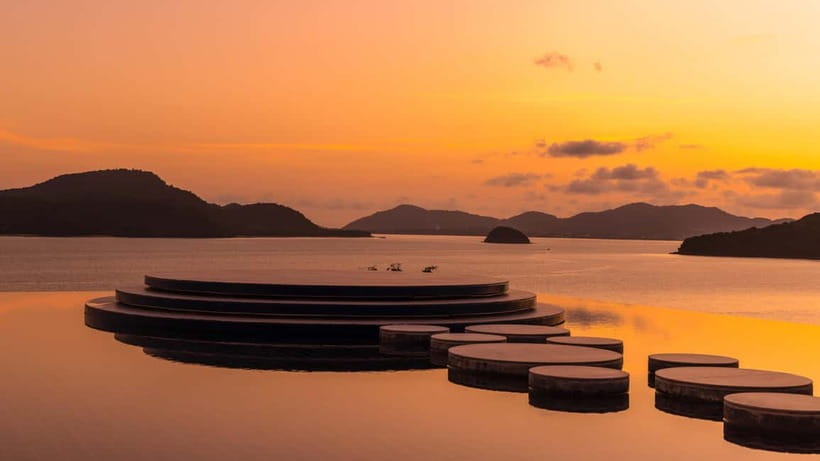 Phuket: Tu Bar Rooftop at Sri Panwa F&B Packages - Arriving above Sri Panwa for sunset