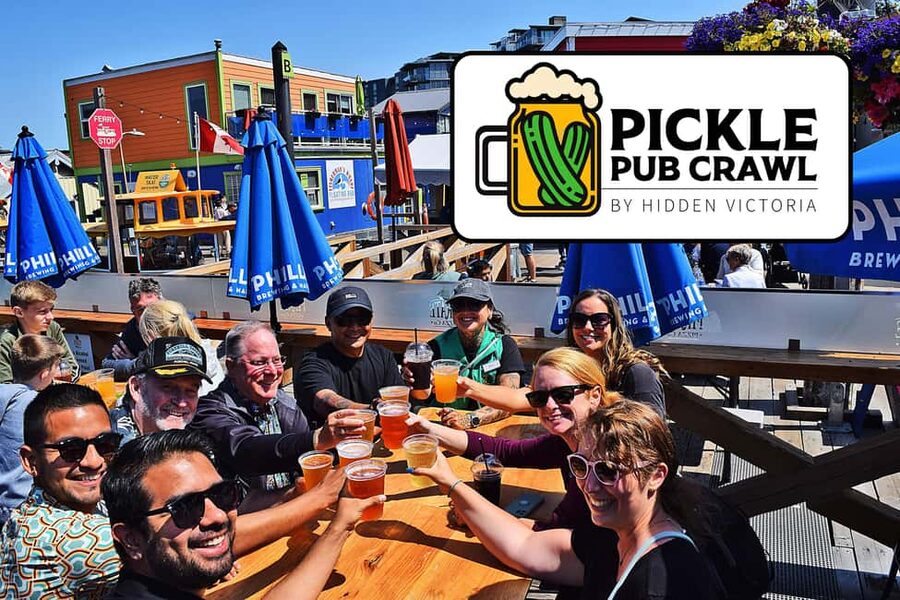 Pickle Pub Crawl: Ferry Rides and Appetizers - Downtown Victoria: the first 30-minute stop
