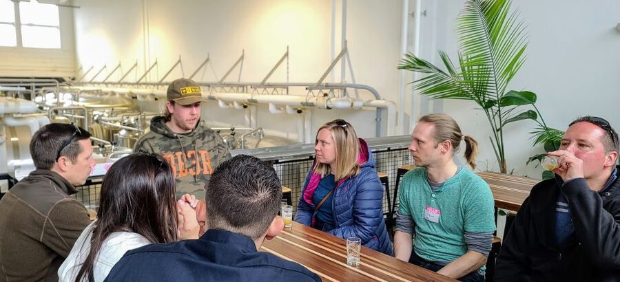 Portland, Maine: Old Port Brewery & Pub Walking Tour - Camp Pennant adds a playful final stop