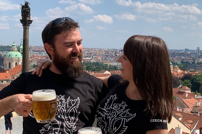 Prague Castle and Pubs Tour with Drinks Included - Schwarzenberg Palace and a good viewpoint