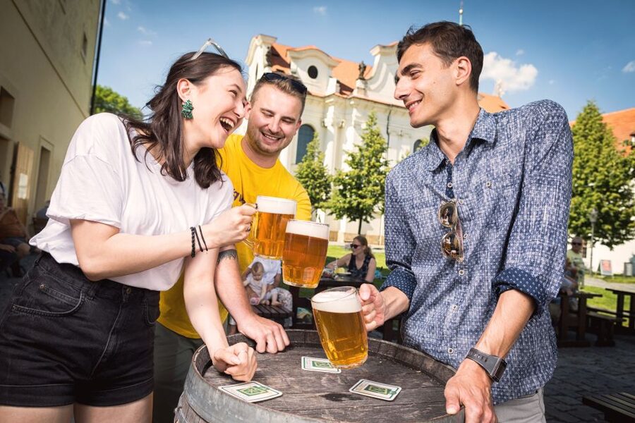 Prague: Castle Side Breweries & Pubs Guided Walking Tour - Prague after dark, with history between the stops