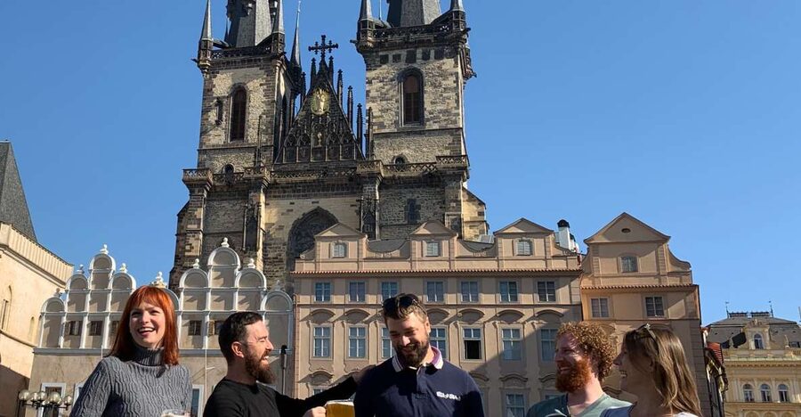 Prague: Historic Pubs Tour with Drinks - The third pub and the shift toward Charles Bridge