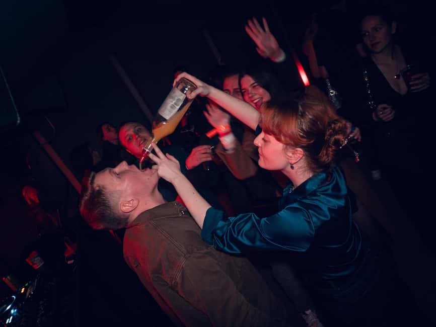 Prague: Pub Crawl with Karlovy Lazne Entry and shots - Key points to know before booking