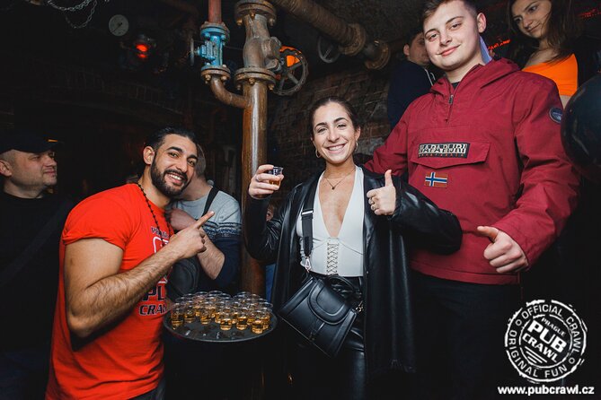 Prague Pub Crawl with Unlimited Drinks & 5 story club Entry - Safety, alcohol, and common sense