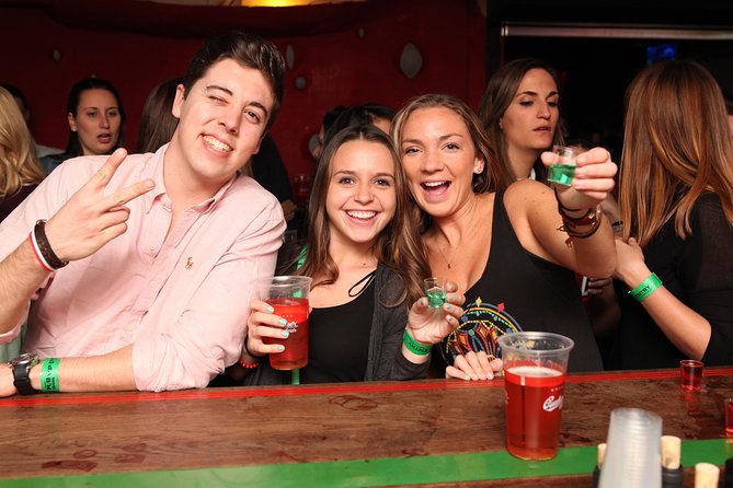 Prague Pub Crawl with Unlimited Drinks & 5 story club Entry - Chapeau Rouge and the shot stops