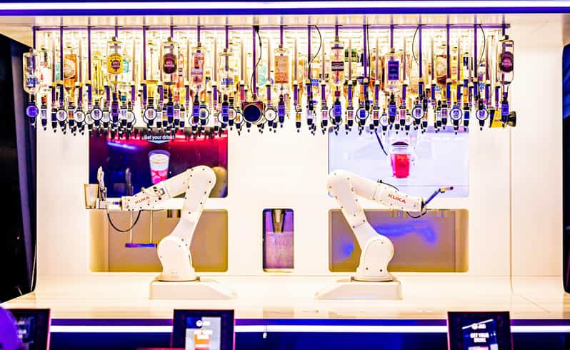 Prague: Robotic Bar Entry with a Drink Included - A robotic cocktail beside Charles Bridge