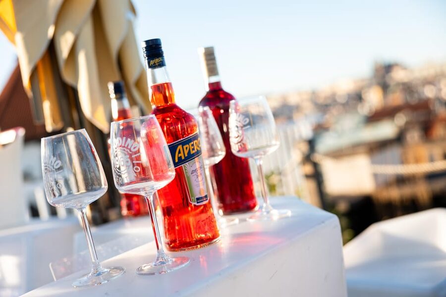 Prague: Sky Bar Aperitivo Menu with Drink & Panoramic Views - A Downtown Rooftop Above Wenceslas Square