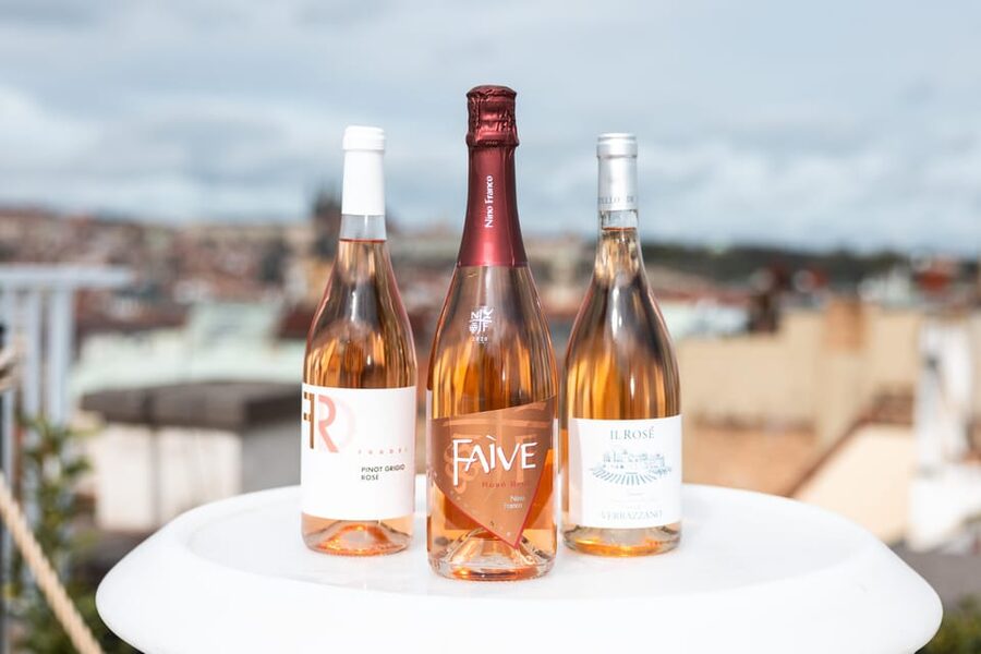 Prague: Sky Bar Aperitivo Menu with Drink & Panoramic Views - Four Menus, Including Vegetarian Choices
