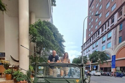 Private Jeep Street Food Tour and Night Roof Top Bar