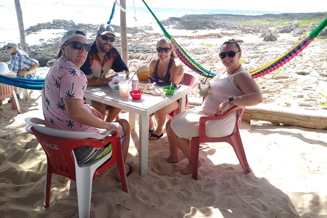 Private Tacos and Bar Hopping Tour in Cozumel - San Martin Beach for the big coastal view