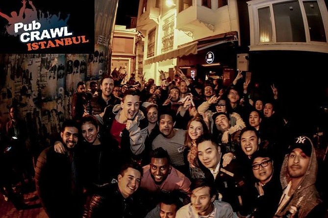 Pub Crawl Istanbul / Rooftop Clubs & Party Bus - Welcome shots and club admissions