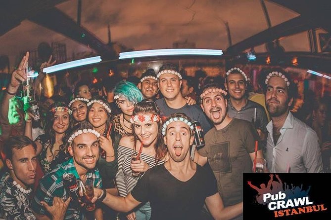 Pub Crawl Istanbul / Rooftop Clubs & Party Bus - What the six to seven hours feel like