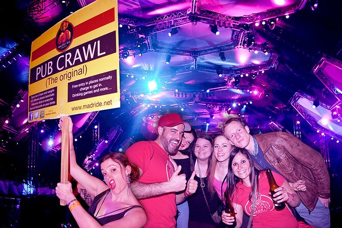 Pub Crawl Madrid-The Original since 2005-Shots-Fun-Clubs-Dance - Three or four bars, each with a different mood