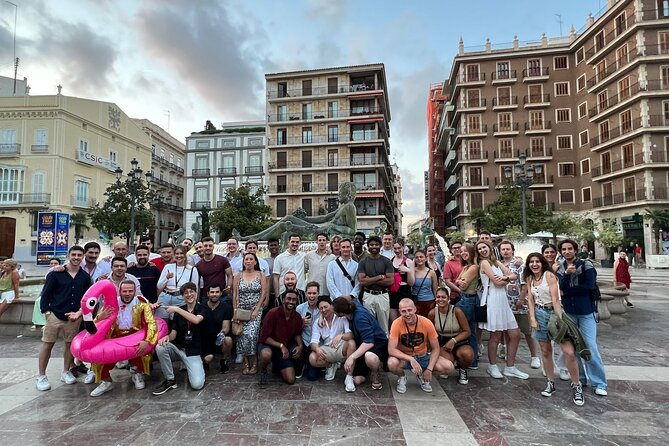 Pub Crawl Tour in Valencia - Stop one at Plaça del Negret