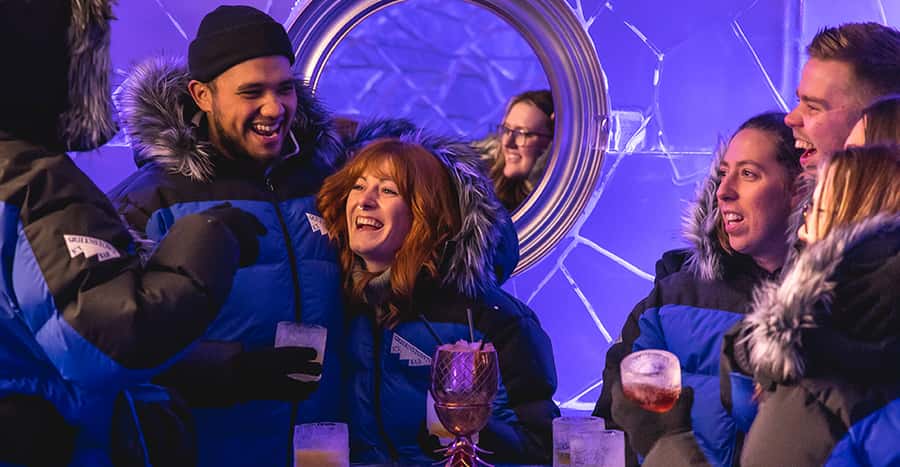 Queenstown: Ice Bar Entry with Warm Winter Gear and Drink - Inside Queenstown’s all-ice bar