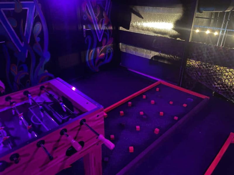 Riga Evening Adventure: Pub Crawl & Games Night - Starting with games instead of a bar