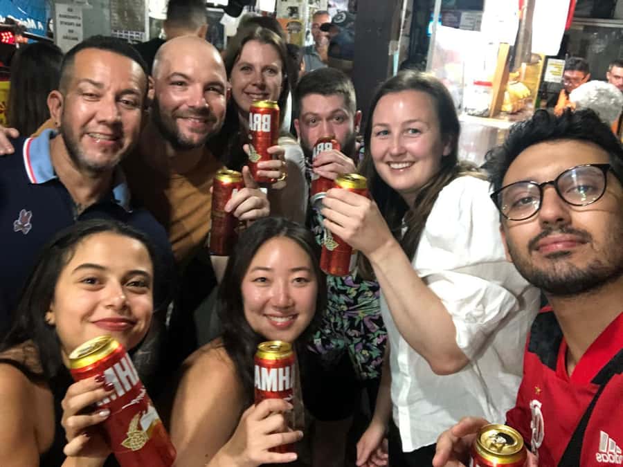 Rio: Pub Crawl in Lapa with Cachaça Tasting and Live Samba - Four cachaças and a friendly start
