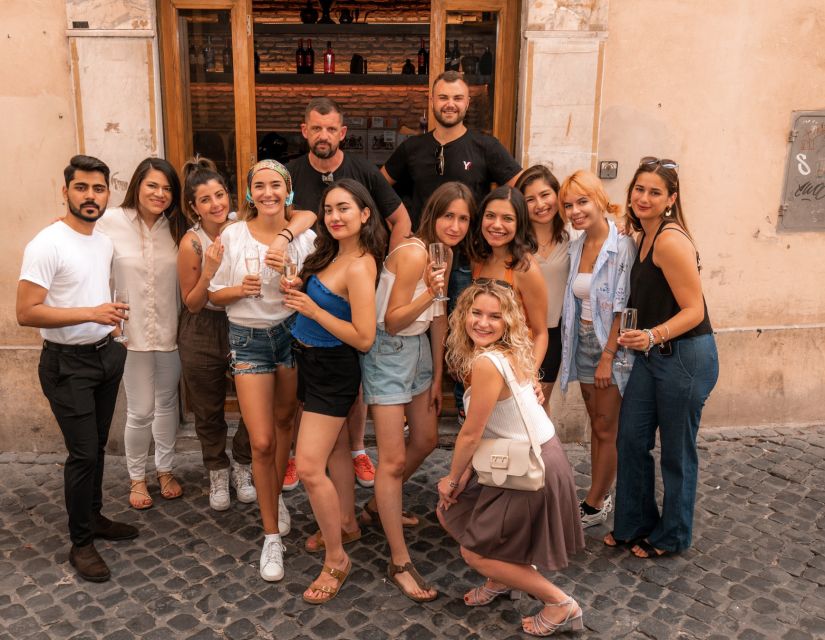 Rome: Forbidden History Walking Tour & Pub Crawl with Drinks - Who should book this Rome evening?