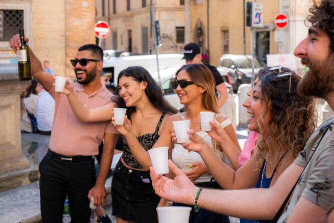 Rome Night Tipsy Tour & Bar Crawl with Forbidden History - Monti, from rough district to popular nightspot