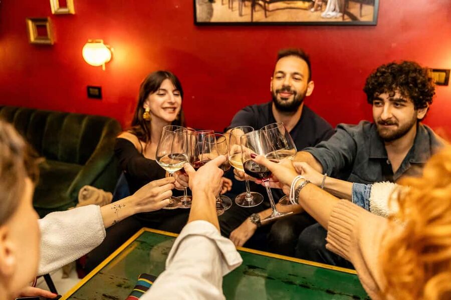 Rome: Nightlife Tour & Guided Bar Crawl with Games & Karaoke - Starting with a fountain in Piazza della Madonna dei Monti