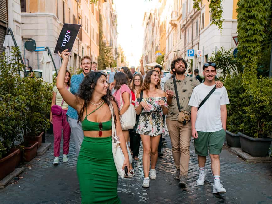 Rome: Nightlife Tour & Guided Bar Crawl with Games & Karaoke - What you actually drink for the $70 price