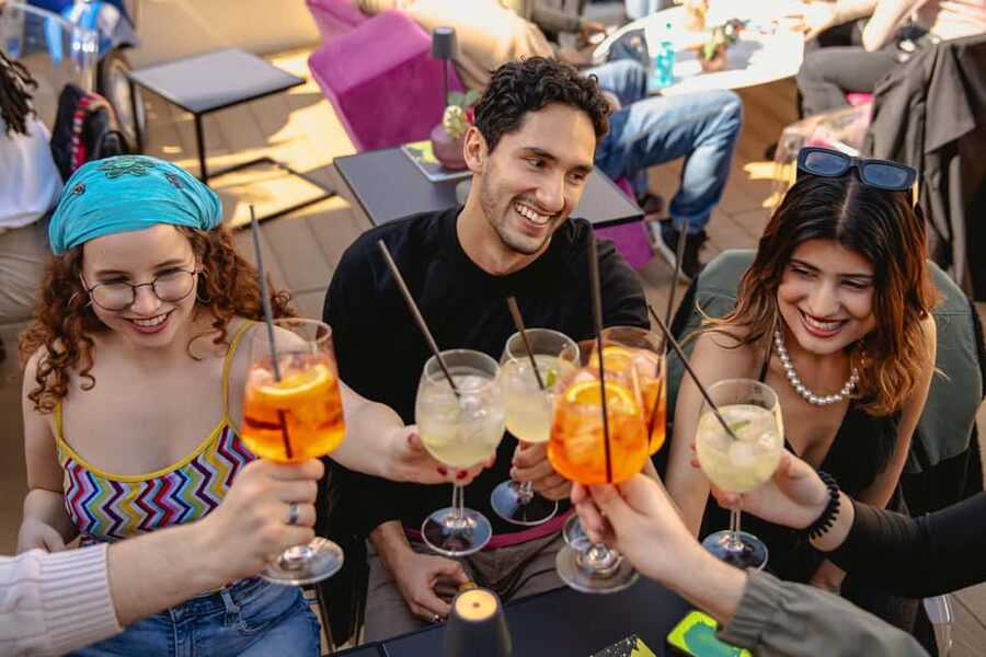 Rome: Nightlife Tour & Guided Bar Crawl with Games & Karaoke - Why Monti works for a night of bars and Roman stories