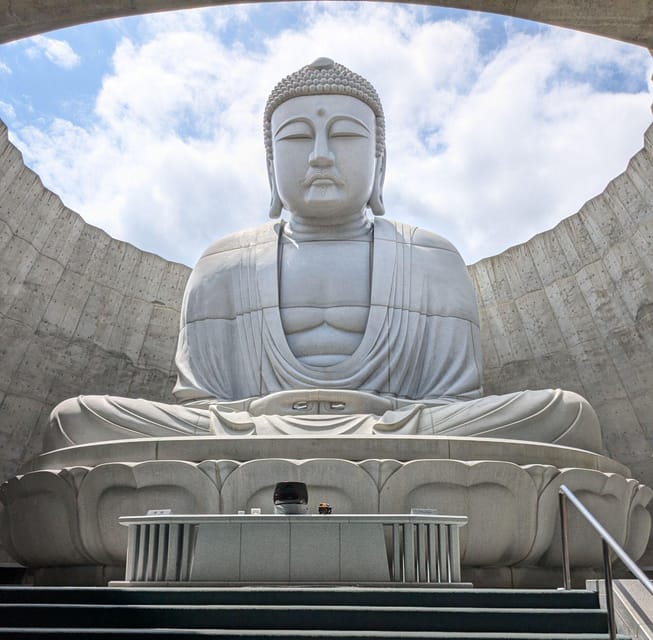 Sapporo: Buddha Hill, TV Tower, and Sake Stand Bar Tour - The Hill of the Buddha and its concrete passage