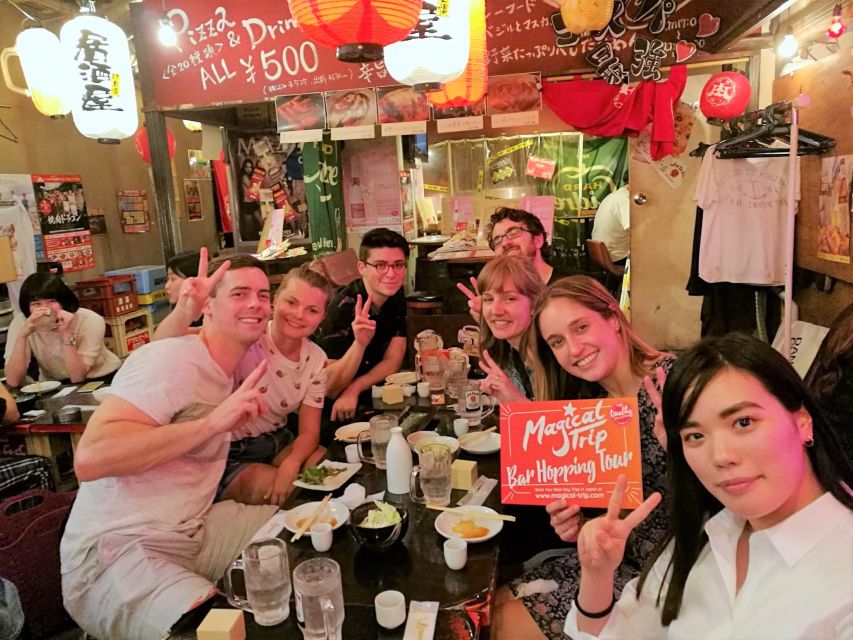 Shibuya Meltdown Night Tour: All-You-Can-Drink Bar Hopping - Stop two: the main meal and all-you-can-drink service